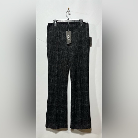 Lysse Pants - NWT Lysse Tall Black Plaid Pull On Wide Leg Pants XL